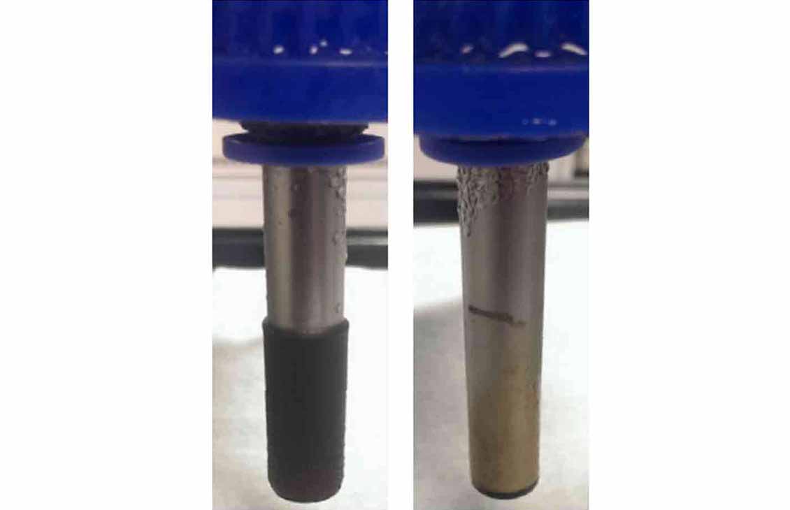 Lab demonstration of deposits removal by paraffin dissolvers.