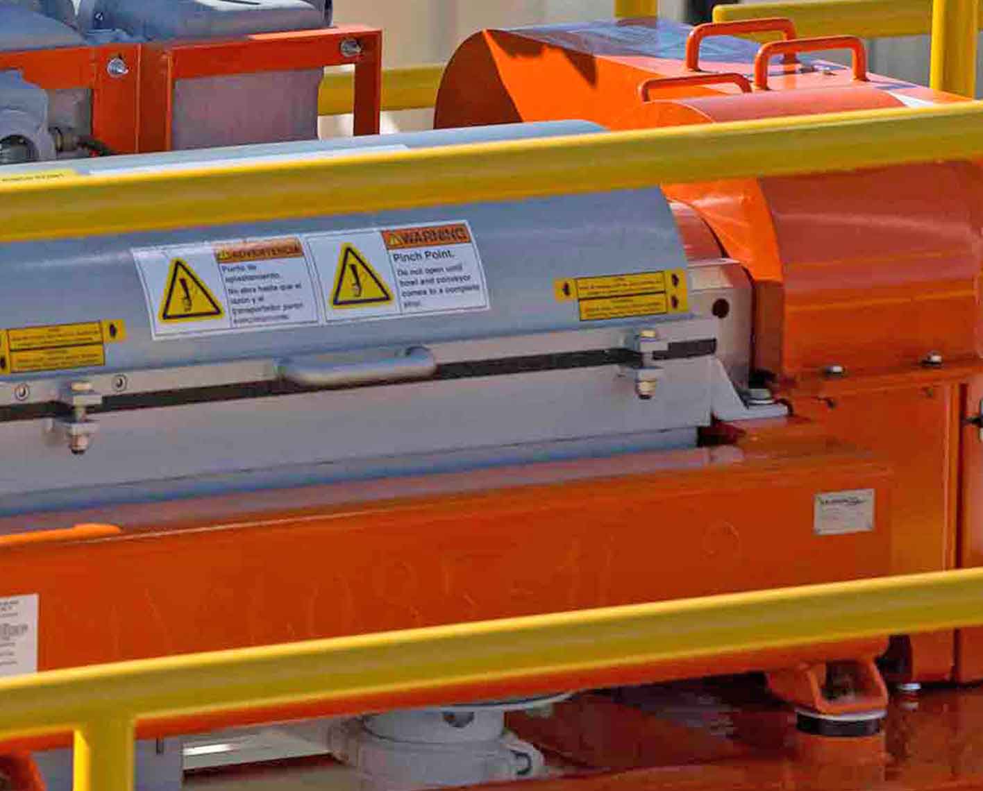 414 CENTRIFUGE barite-recovery decanting centrifuge.