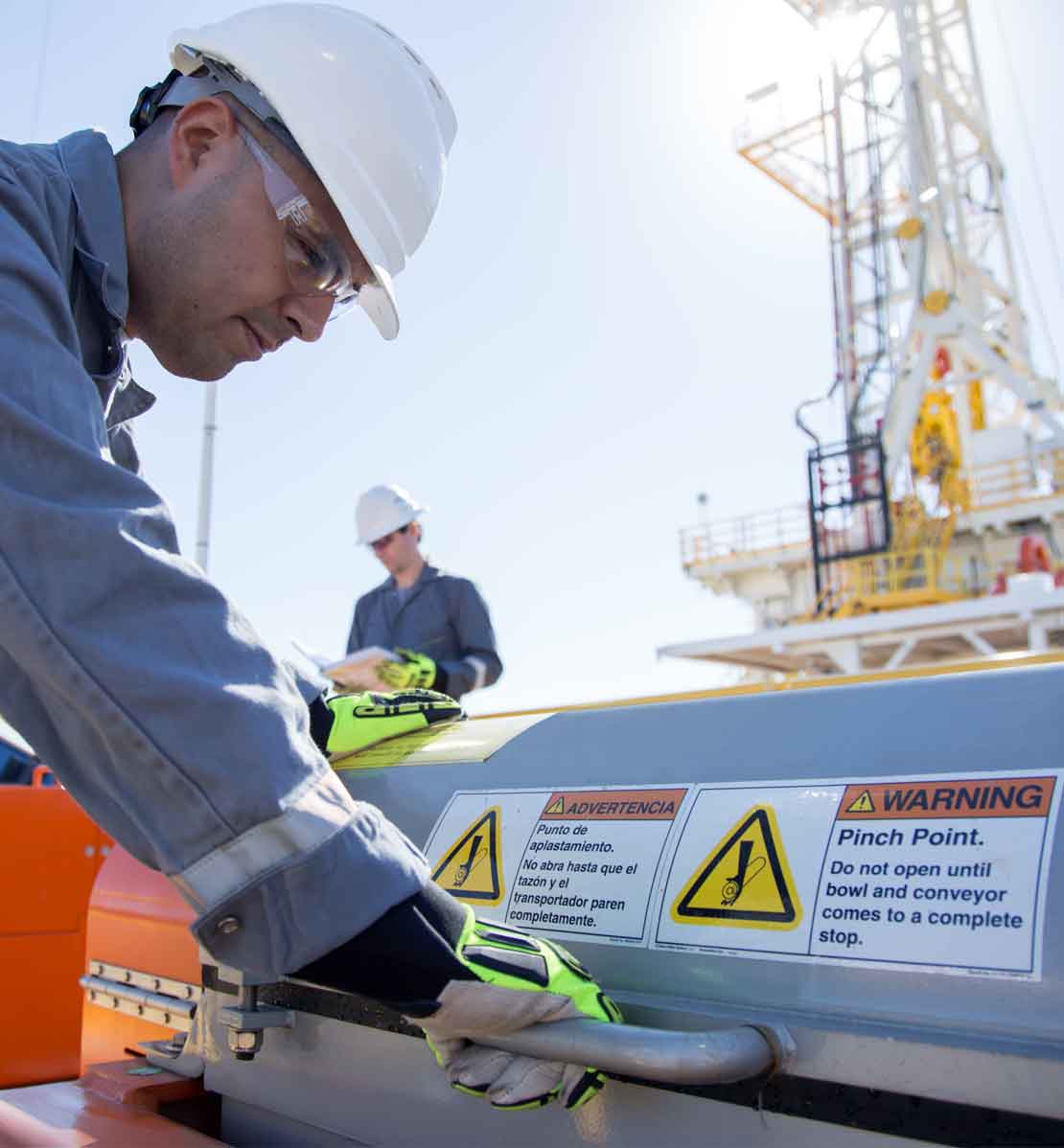 518 HV high-volume, high-speed decanting centrifuge.