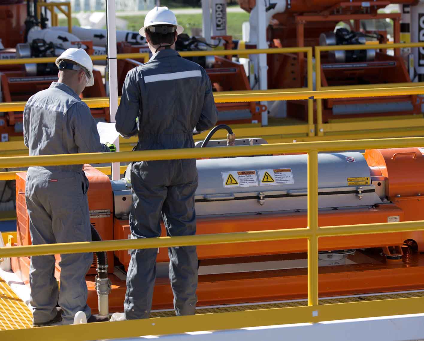 518 HV high-volume, high-speed decanting centrifuge.