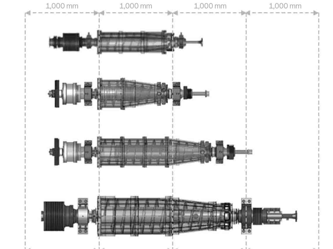 Footprint comparison.