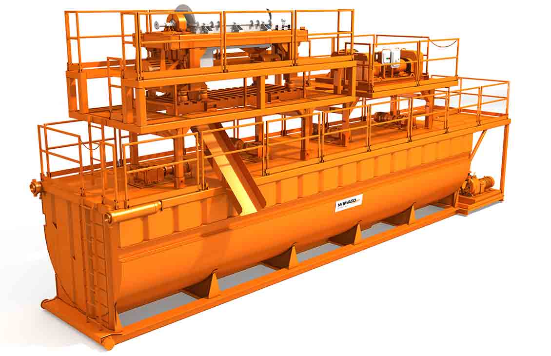 RHE-USE two-stage centrifuge system