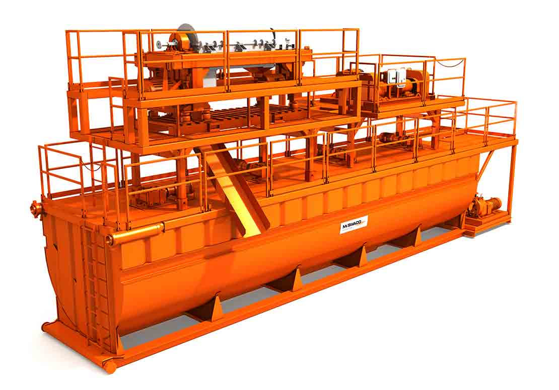 RHE-USE two-stage centrifuge system
