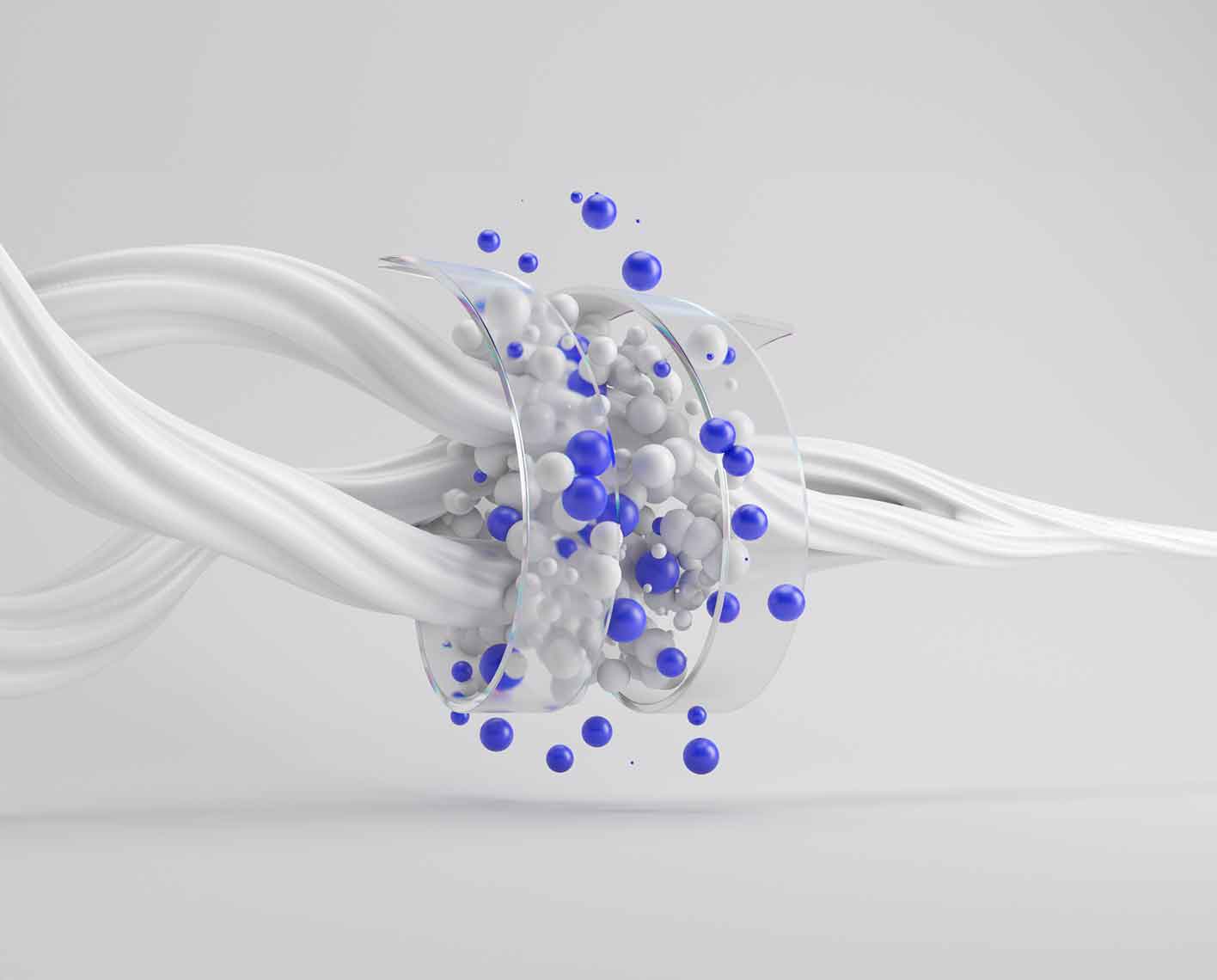 Paraffin management 3D conceptual art