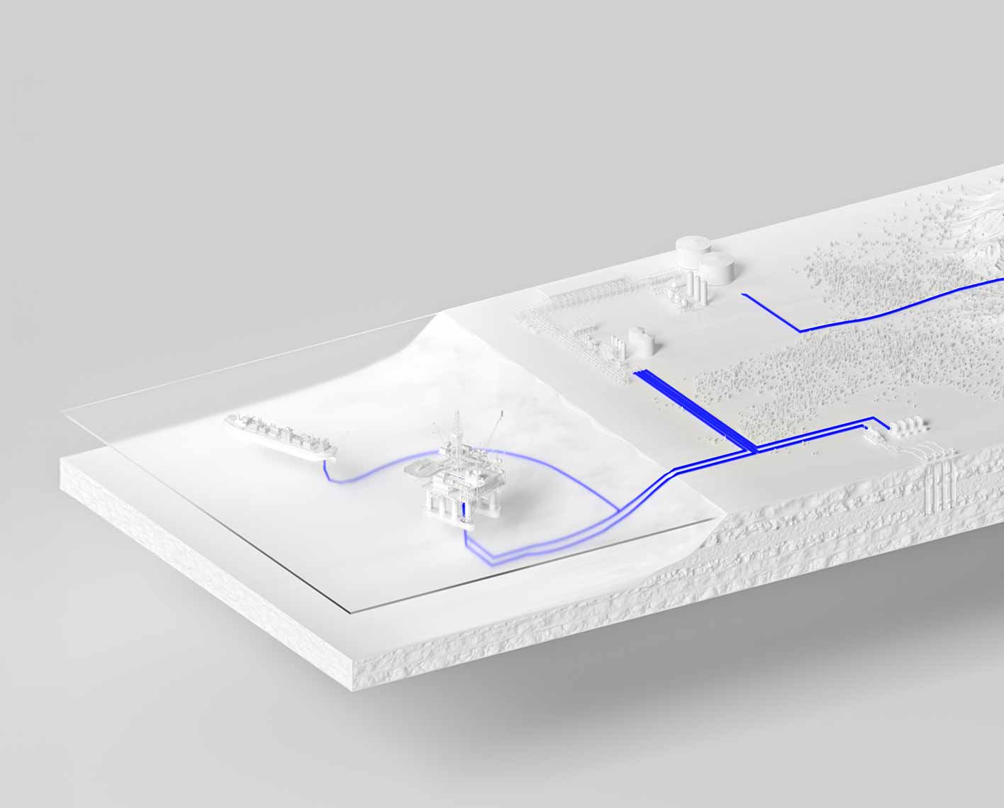 3D representation of pipeline integrity