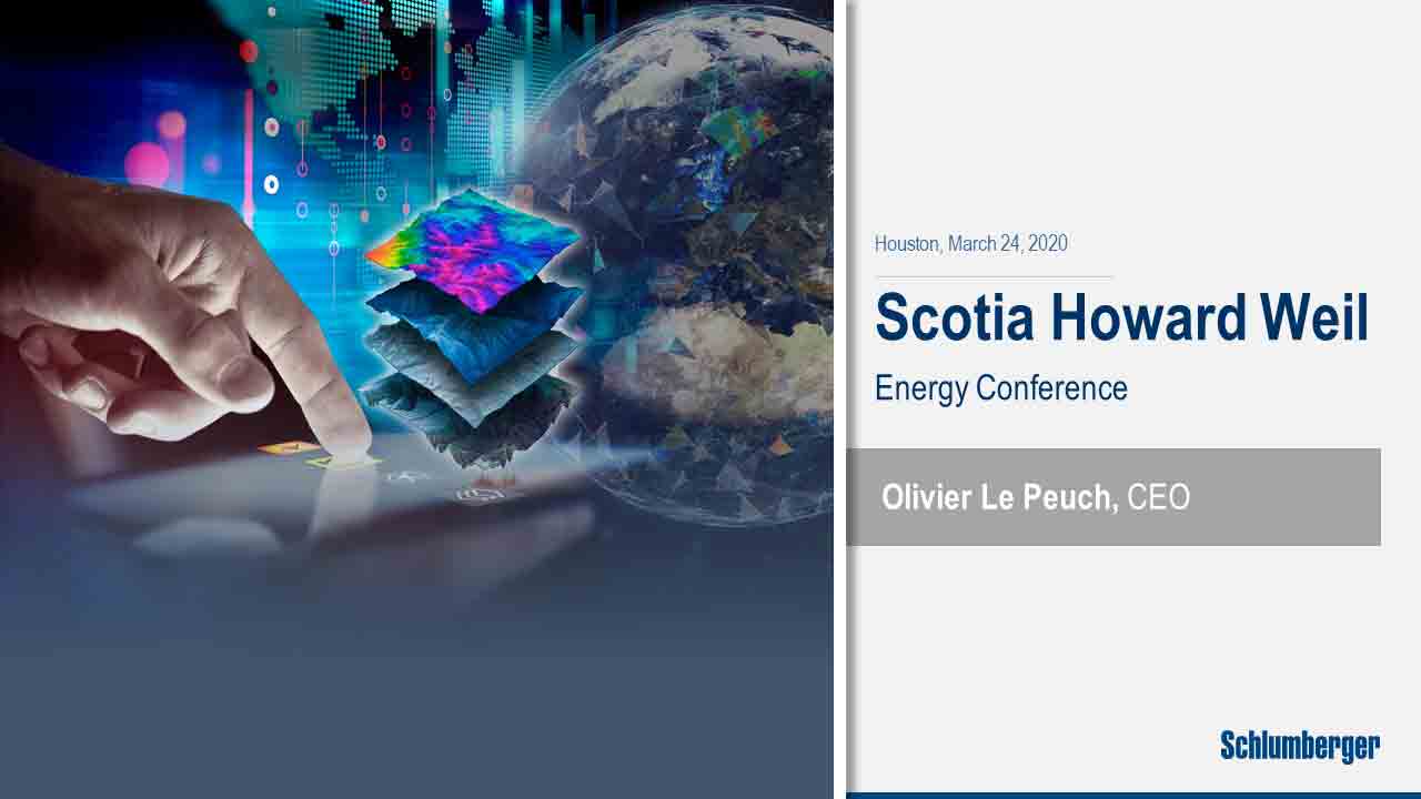 Le Peuch Interview Comments at Scotia Howard Weil Energy Conference 2020