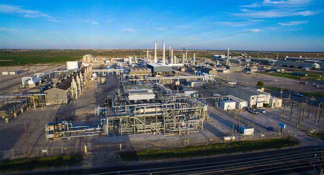 Gas treatment facility