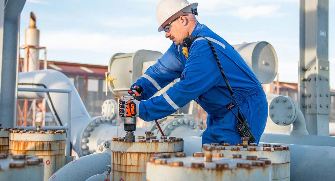 Gas processing facility