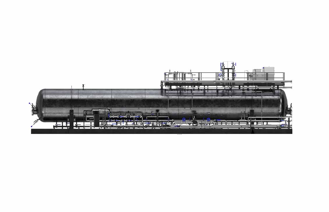 Image of Natco Dual Frequency electrostatic treater, coalescer, and desalter.