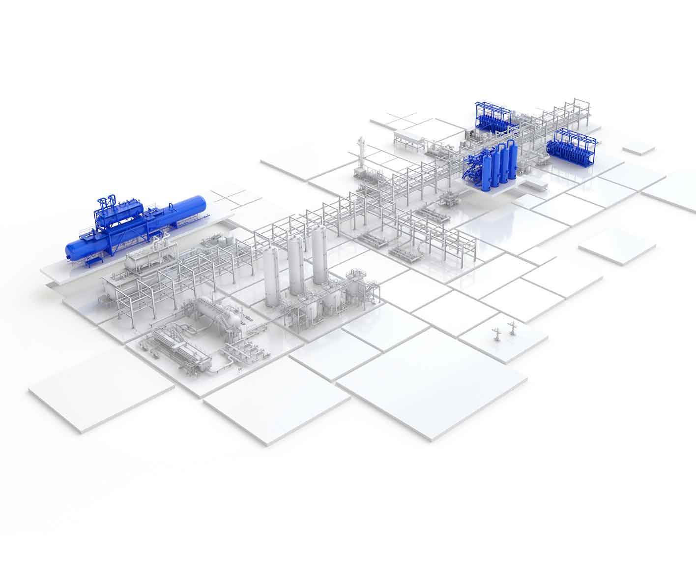 3D Abstract Image for Facility Planner on Delfi