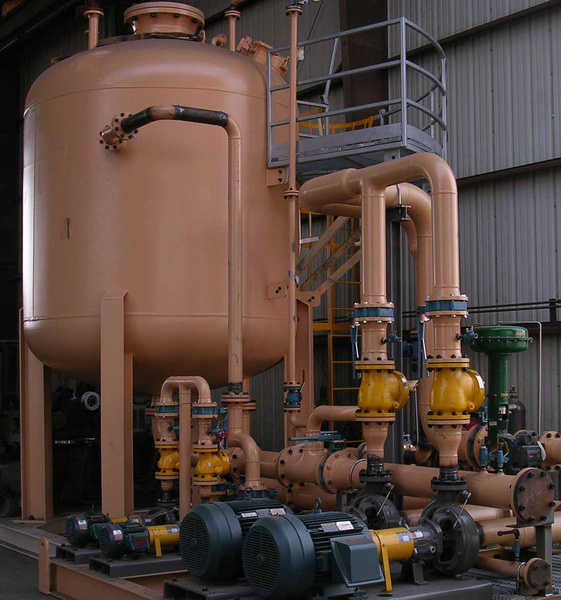 PETRECO HYDROMATION walnut shell media filter.