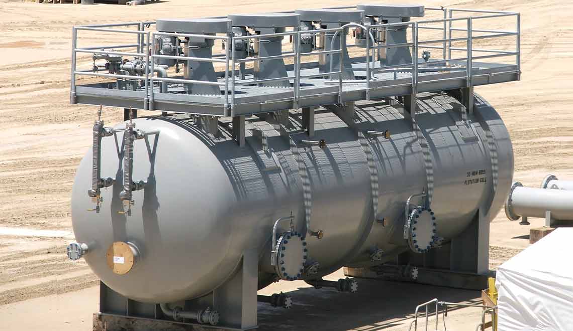 WEMCO depurator commissioning 