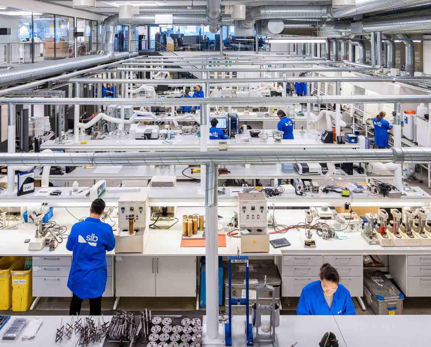 Photo of production chemistry lab