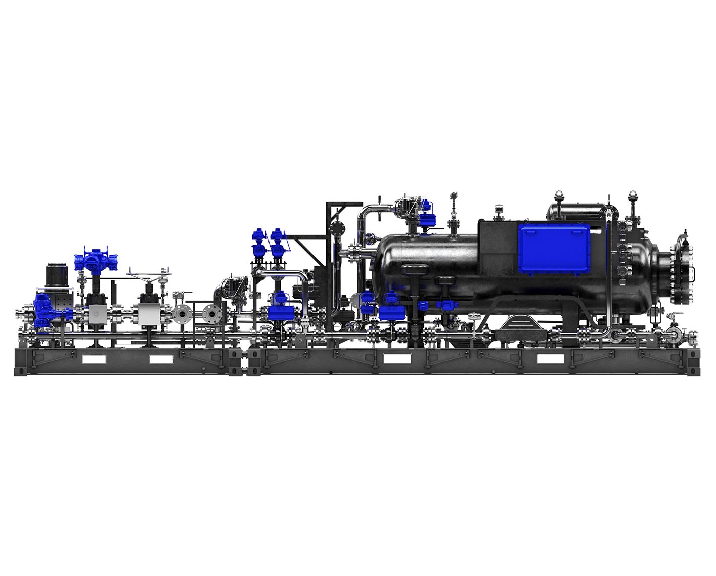 Model of automated well control module.