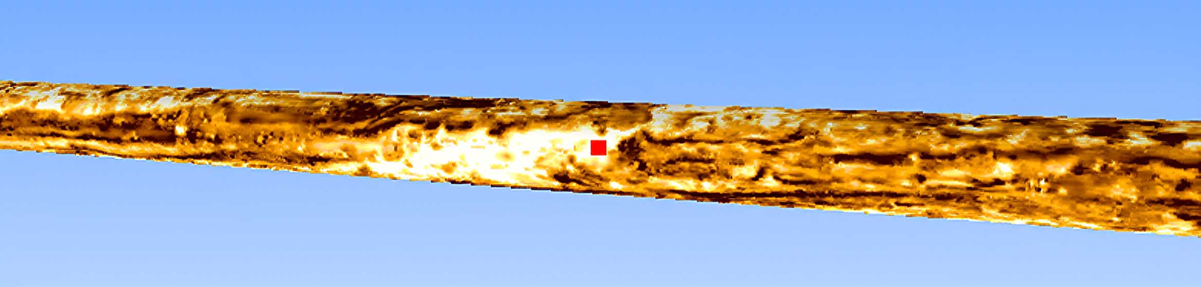 Using FMI microimager images, depositional facies can be extracted laterally