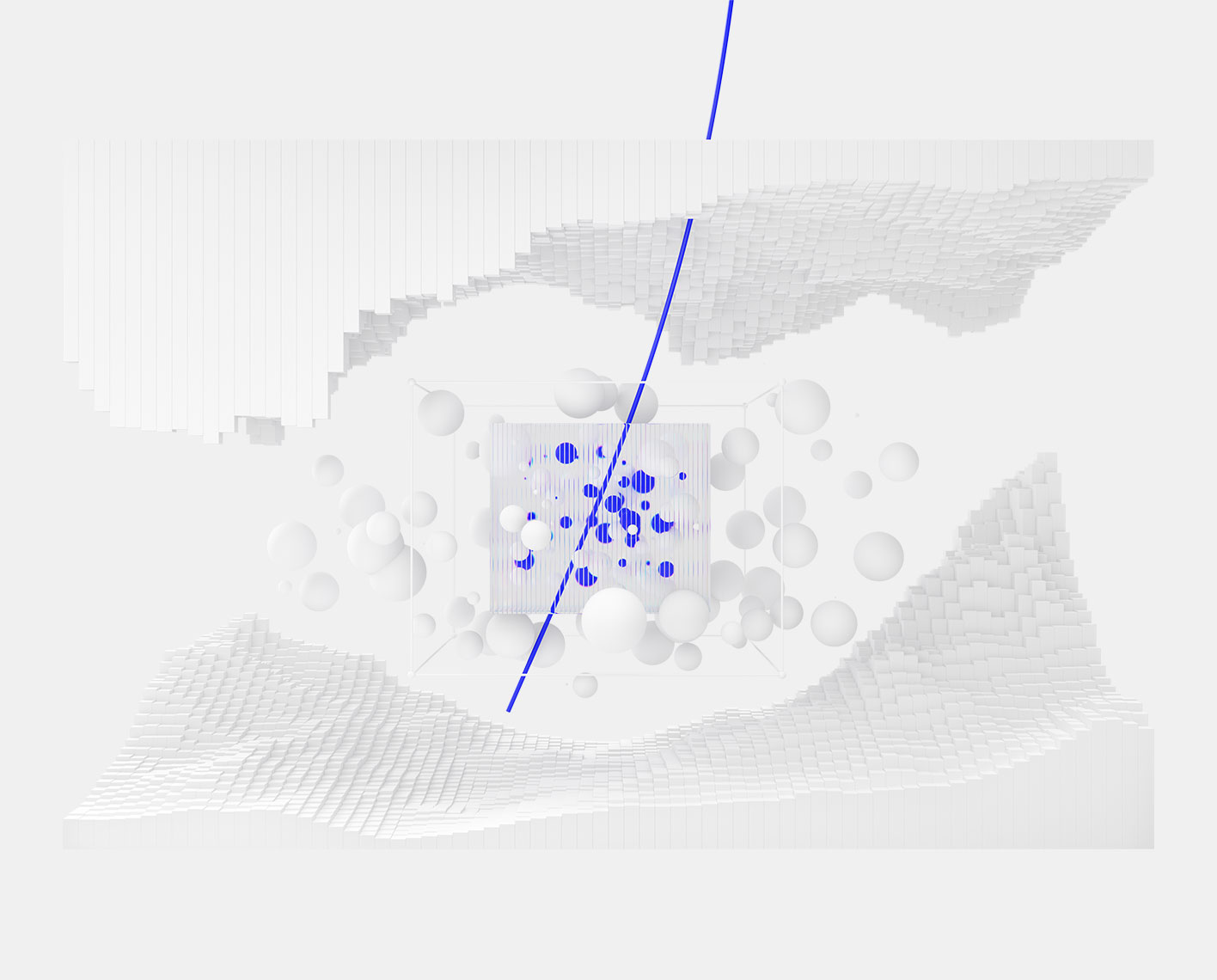 Abstract illustration of formation evaluation for CCS