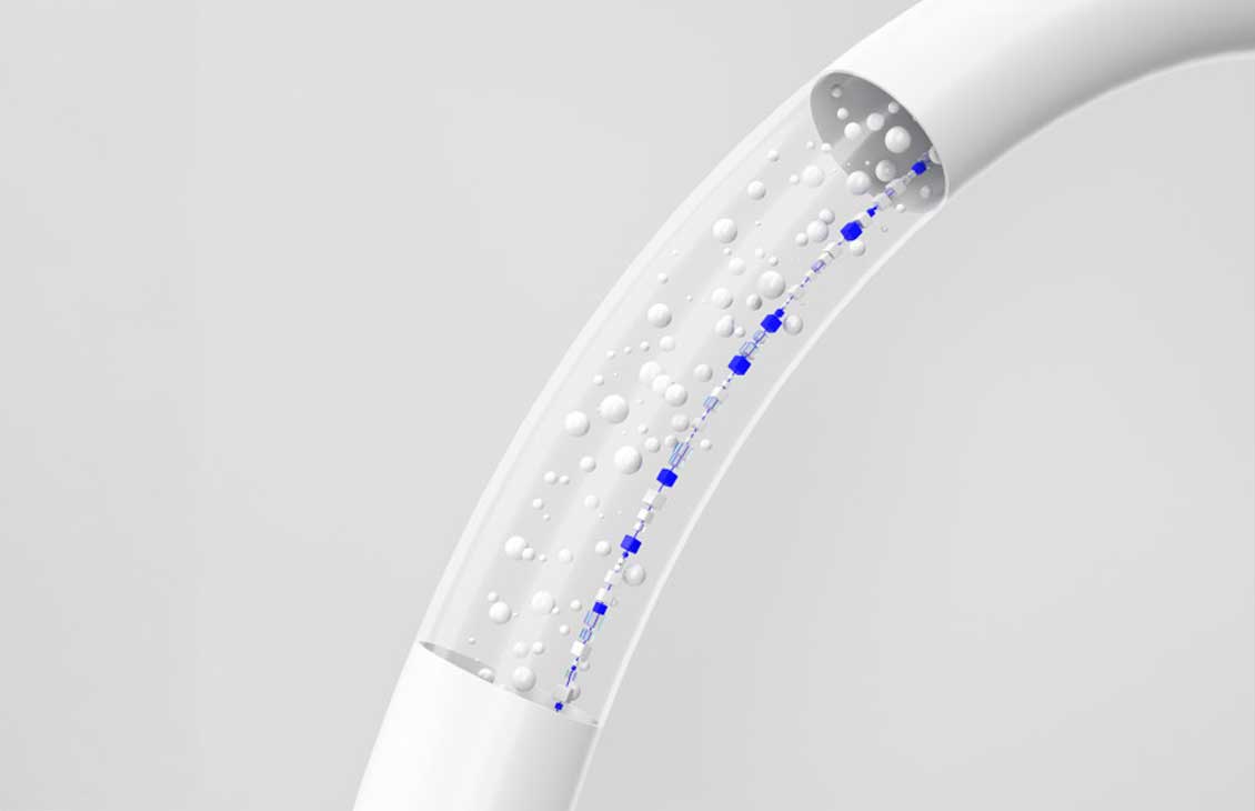 Brand art of coiled tubing.