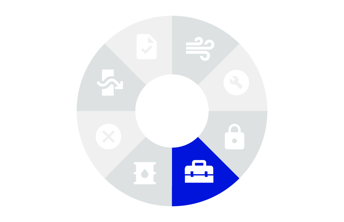 Icon graphic of production enhancement lift optimization solution