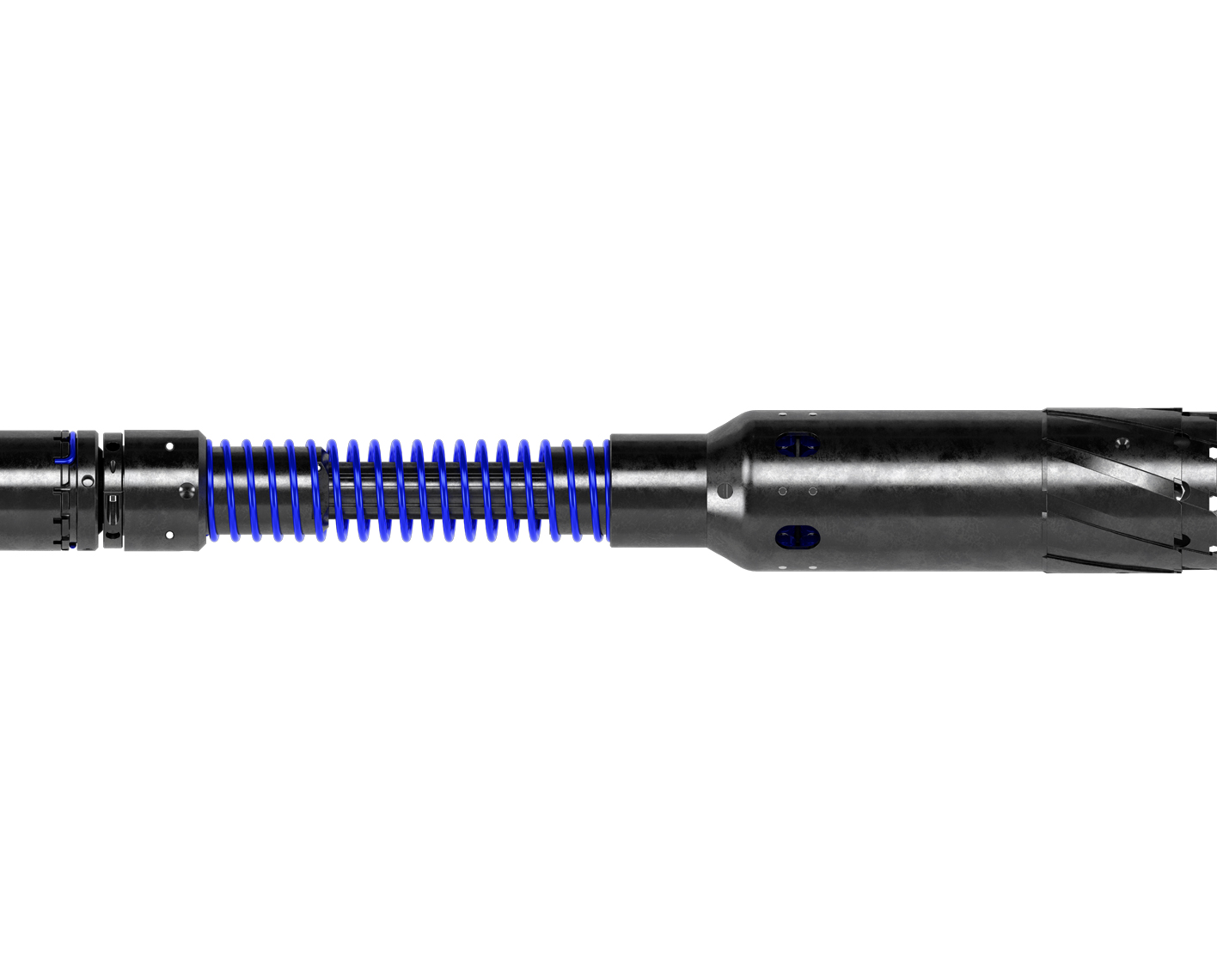 3D render of the ReSOLVE Family machining tool equipped with the ball valve remover bit.