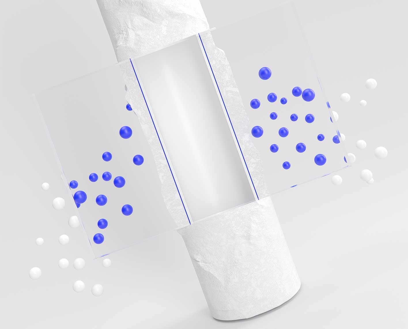 SLB-stylized render of intelligent cement and casing evaluation