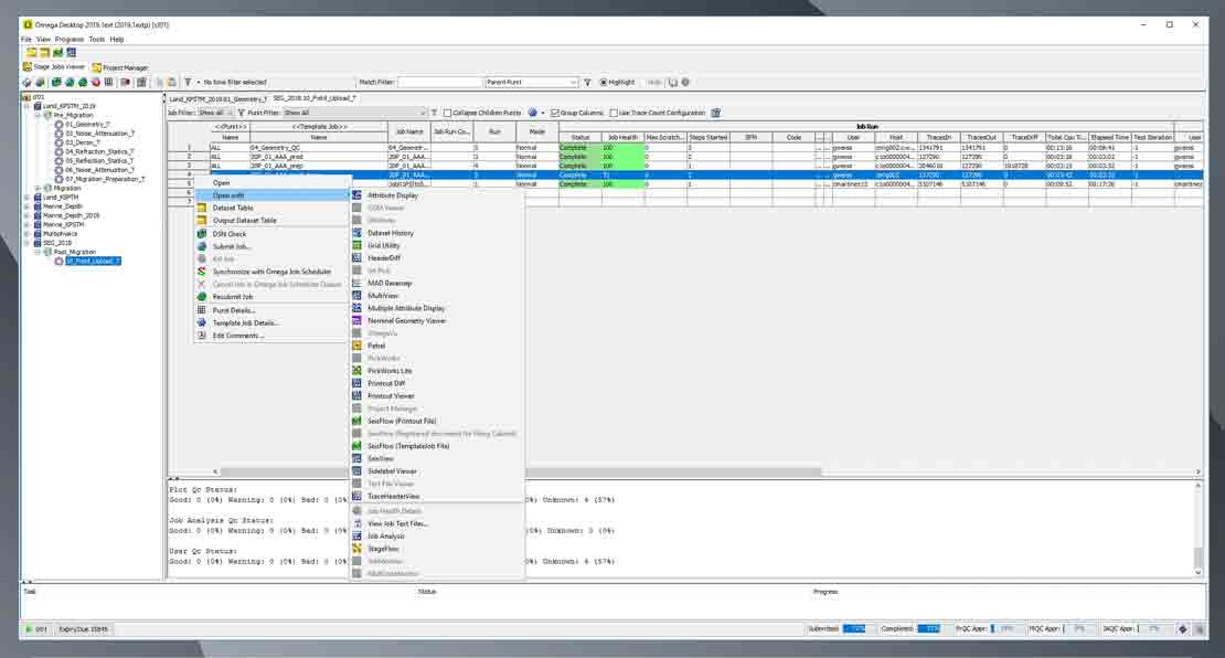 Seismic Processor Base Profile
