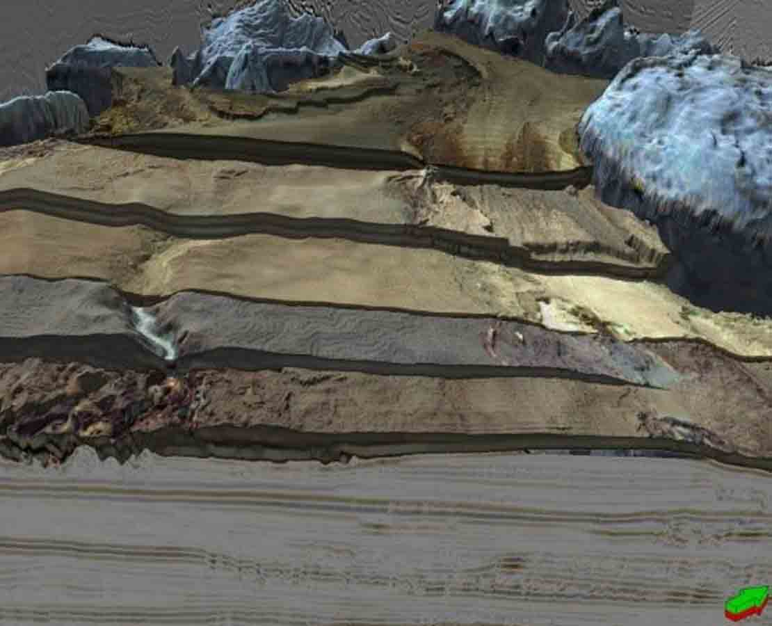 Image highlight subsurface geologic processes and reservoir facies