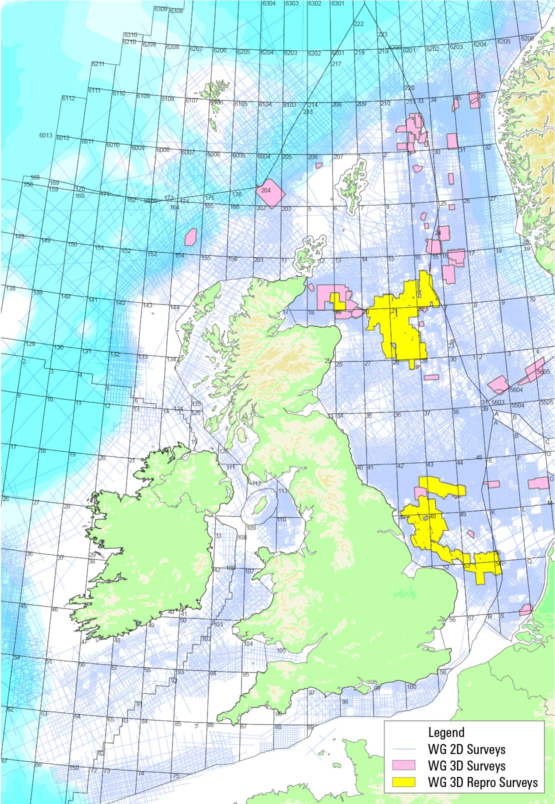Before map with no seismic blocks.