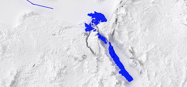 Egypt bid round promo card - brand illustration