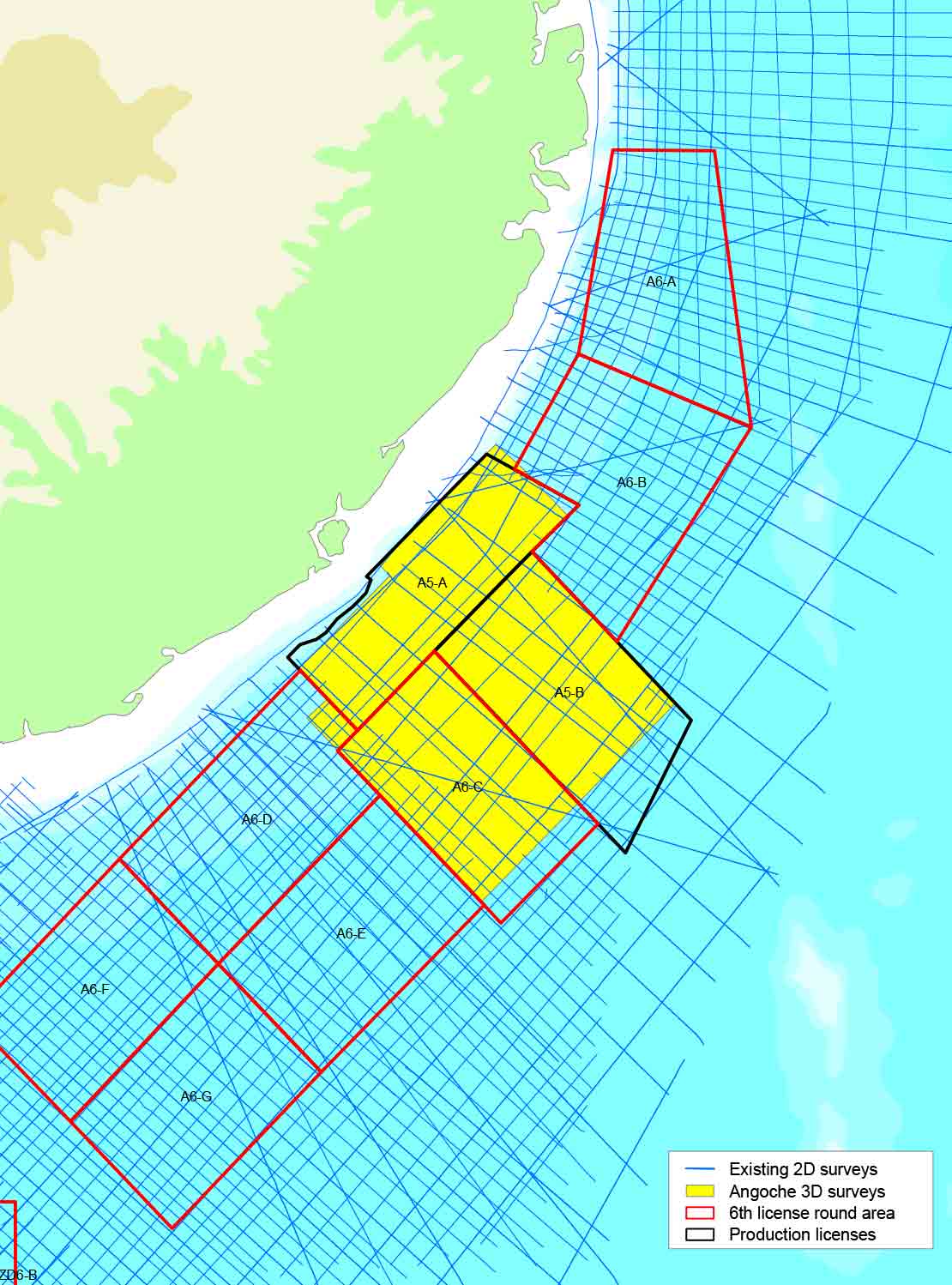 Mozambique Angoche Basin 3D seismic survey.