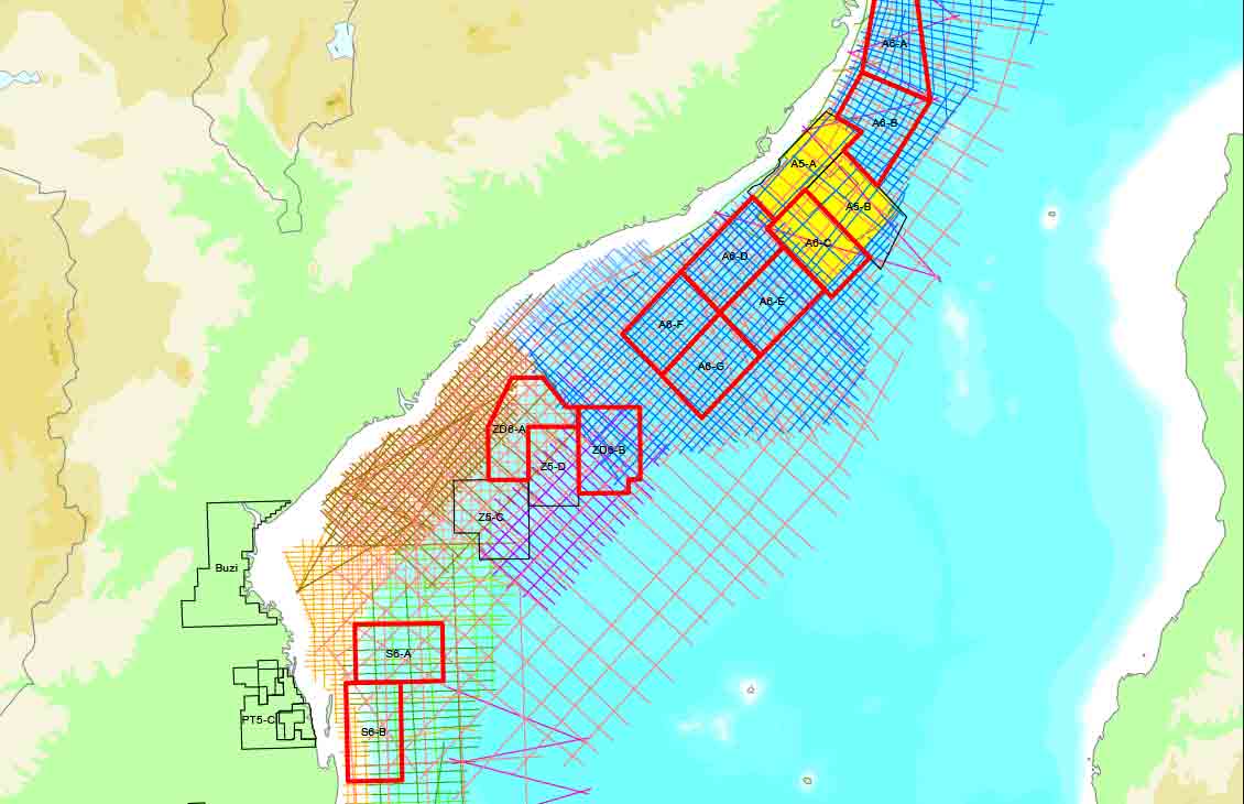 Image of shallow hazard reprocessing.