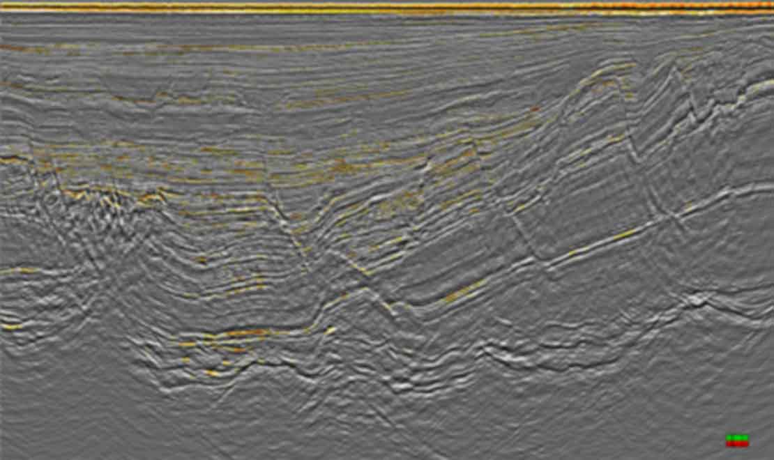 High-resolution 3D seismic data