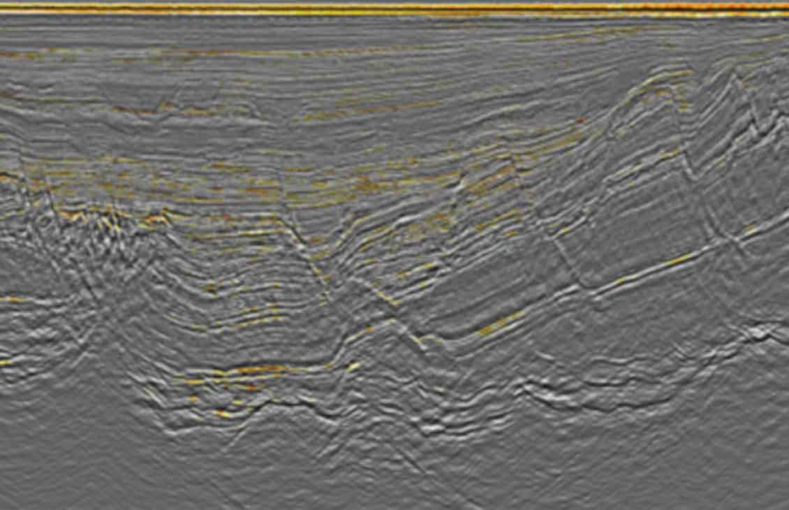 High-resolution 3D seismic data