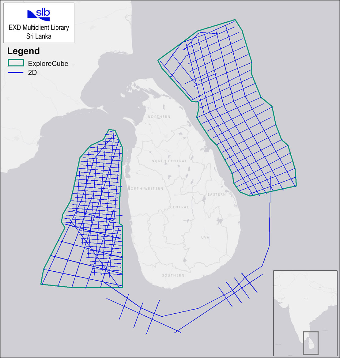 Sri Lanka West Mannar and East Lanka Basin