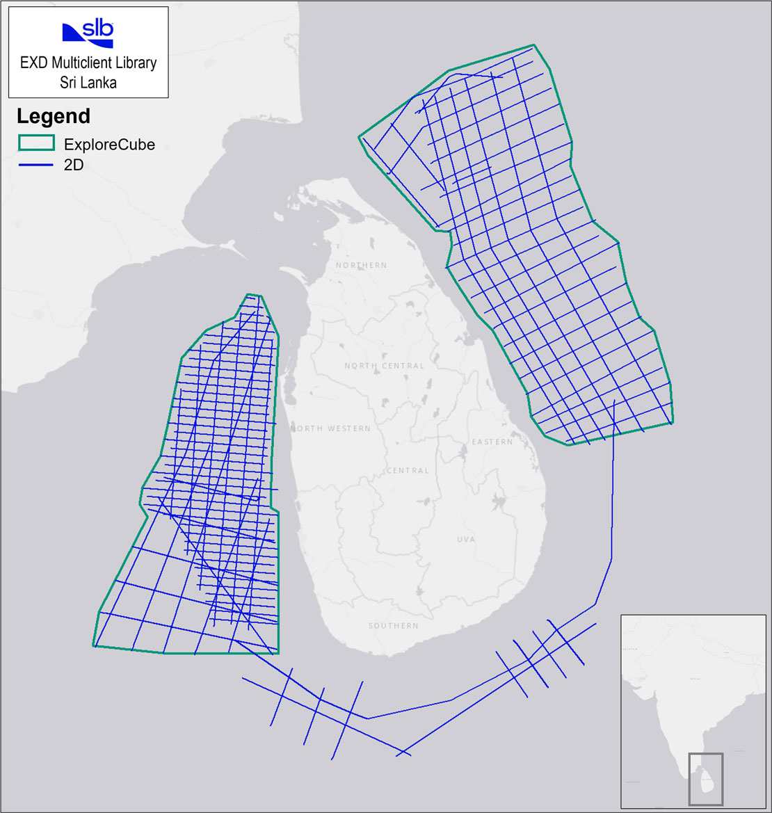 Sri Lanka West Mannar and East Lanka Basin