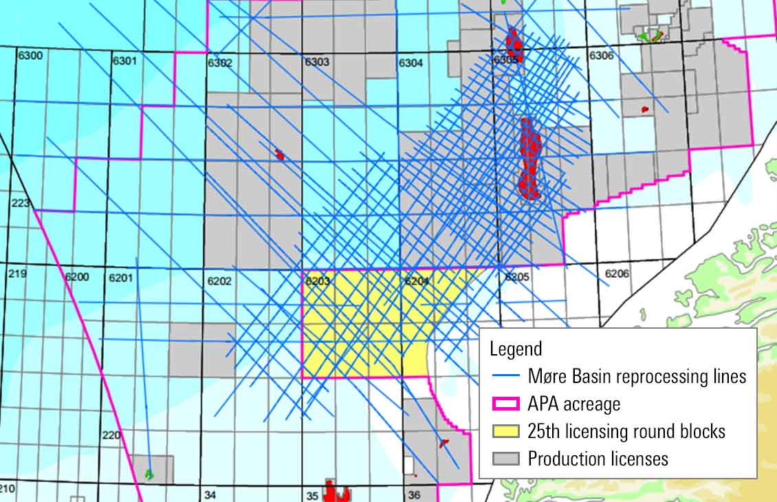 More basin seismic map