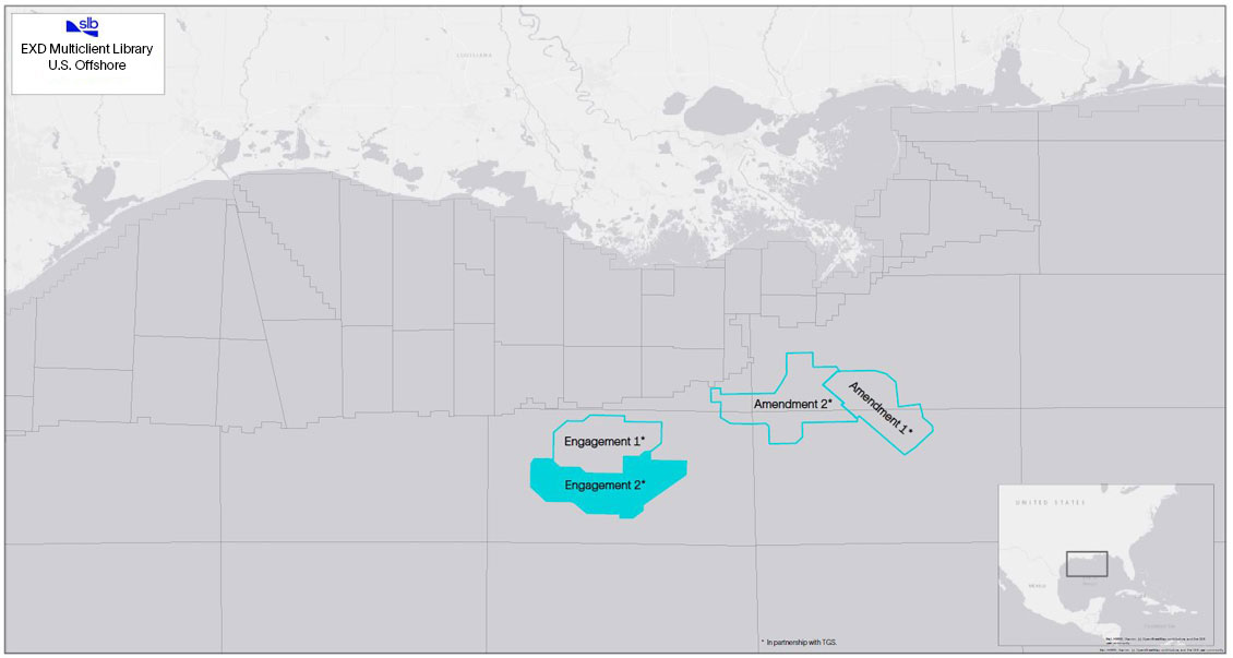 SLB, in partnership with TGS, has completed the acquisition of a new 165 OCS block ultralong-offset OBN project in the US Gulf of Mexico.
