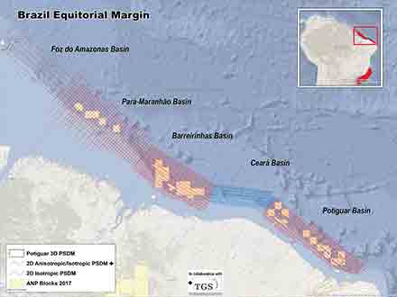 Brazil Equatorial Margin Multiclient Seismic Surveys