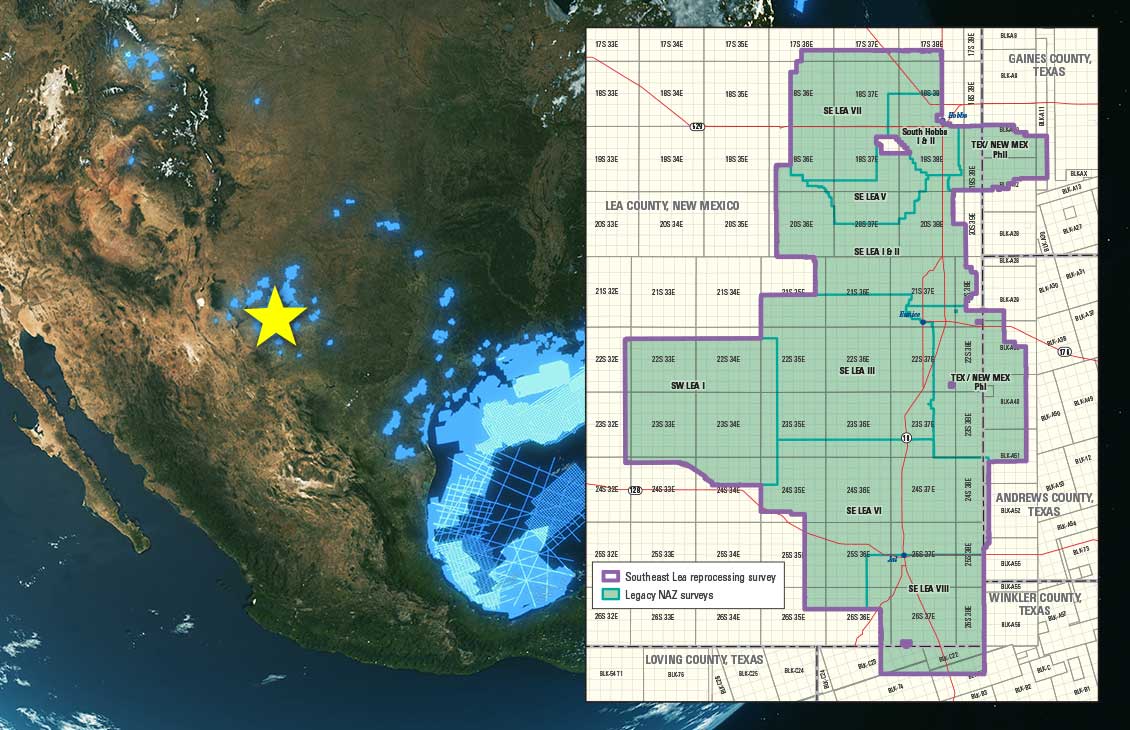 Southeast Lea Depth Reimaging and Survey Merge project