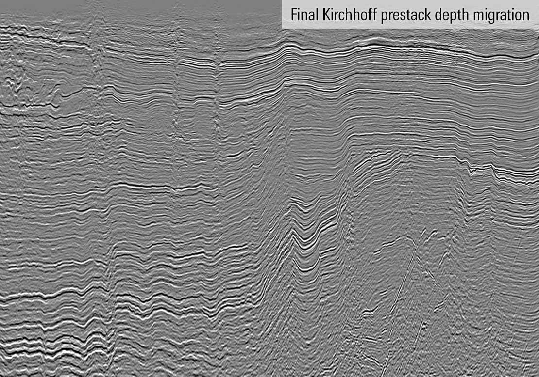 Reprocessed legacy seismic data from the Southeast Lea Depth Reimaging and Survey Merge project
