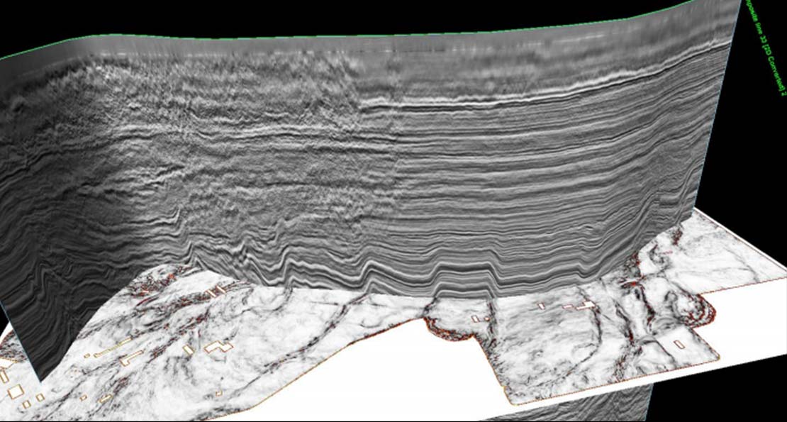 Merge of Jumano 3D seismic survey with Sandhill 3D Phase 1 survey