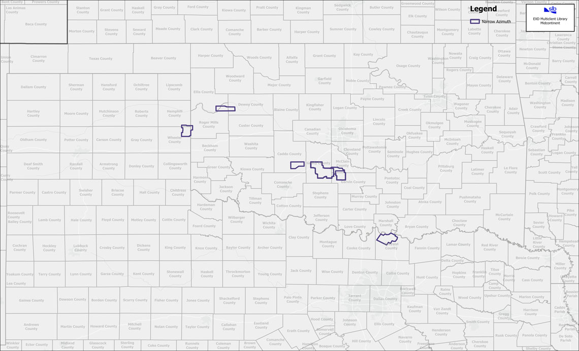 Midcontinent regional map