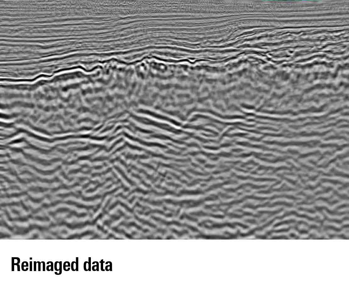 Legacy seismic data in Perdido Fold Belt
