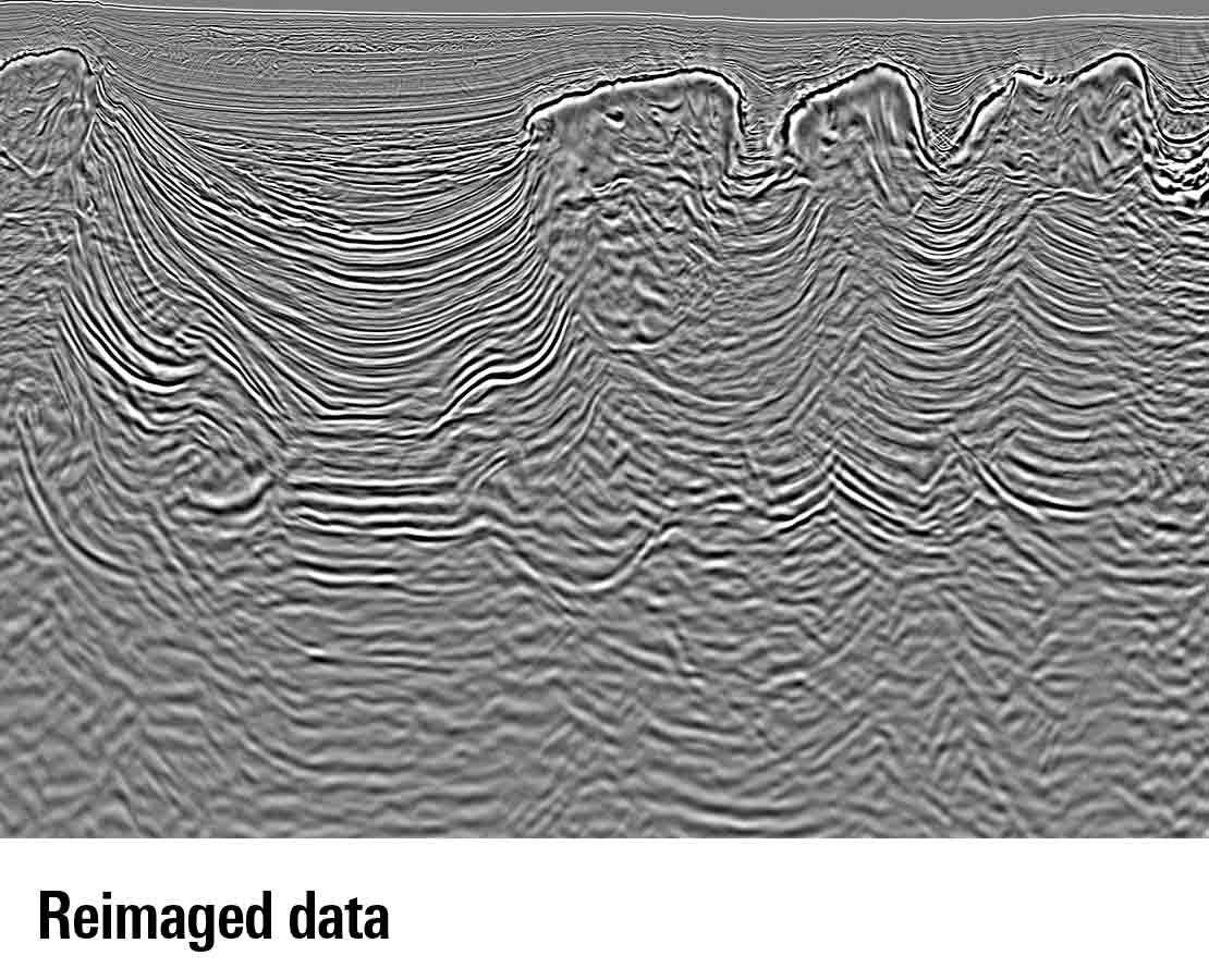 Legacy seismic data in Campeche Basin