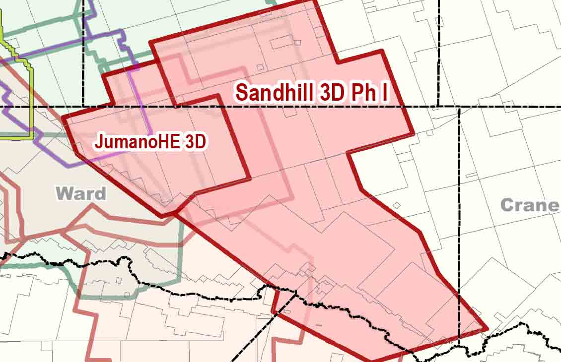 Sandhill location in West Texas