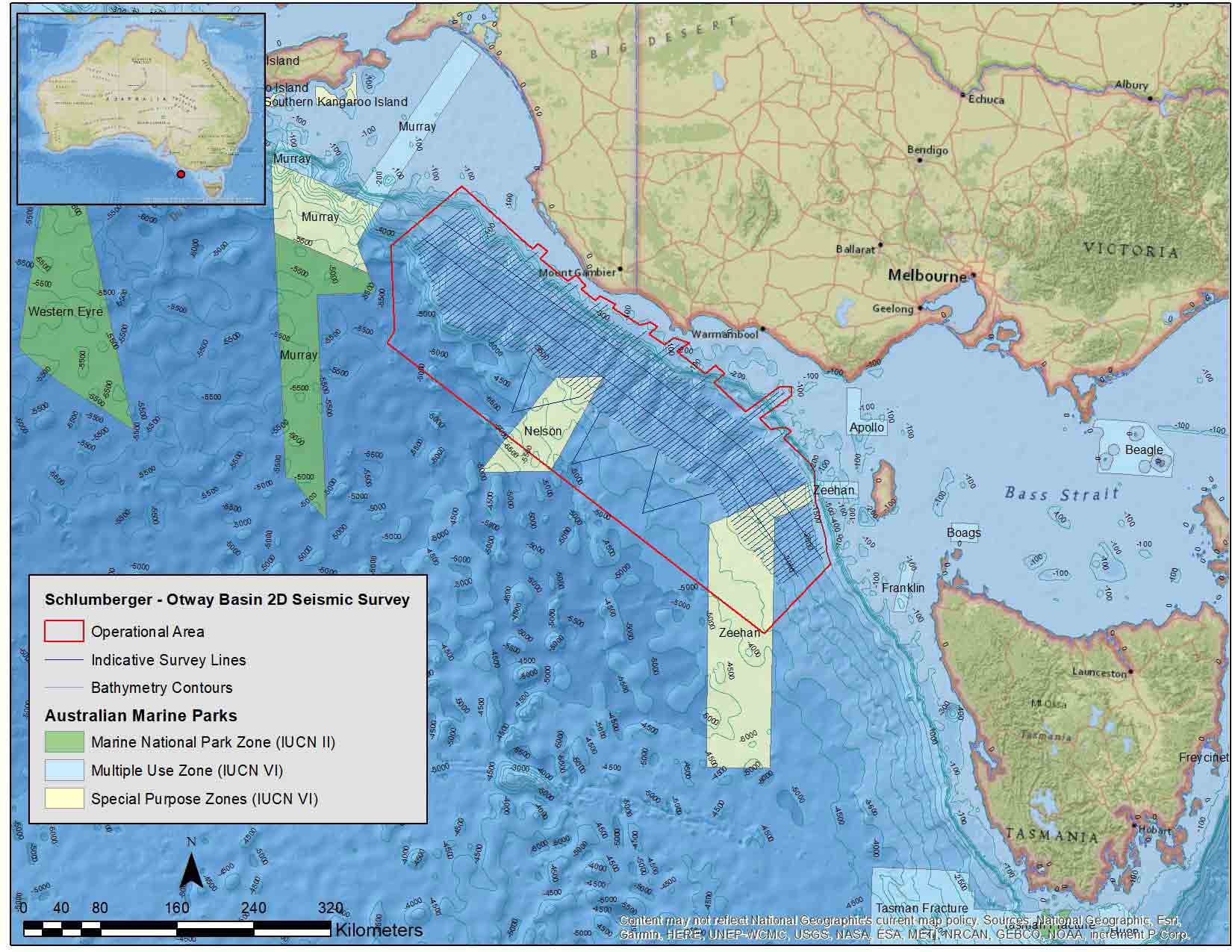 Otway Basin 2DMC Marine Seismic Survey