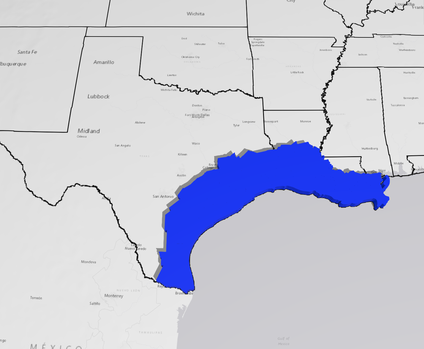 US Gulf Coast
