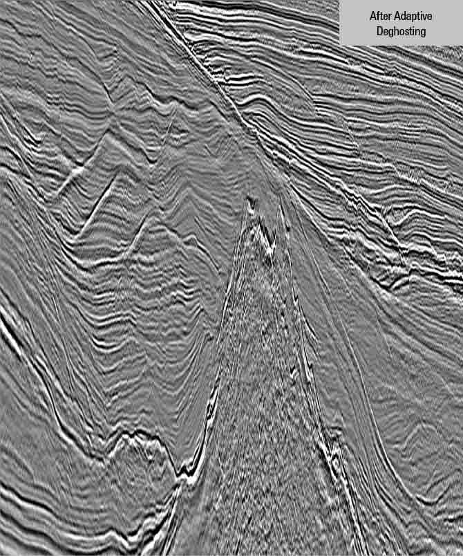 Seismic Adaptive Deghosting Schlumberger Seismic Adaptive Deghosting Schlumberger
