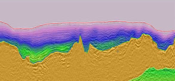 Multiple tomographic iterations provide high resolution detail of velocity variations above top-salt in this Gulf of Mexico example.
