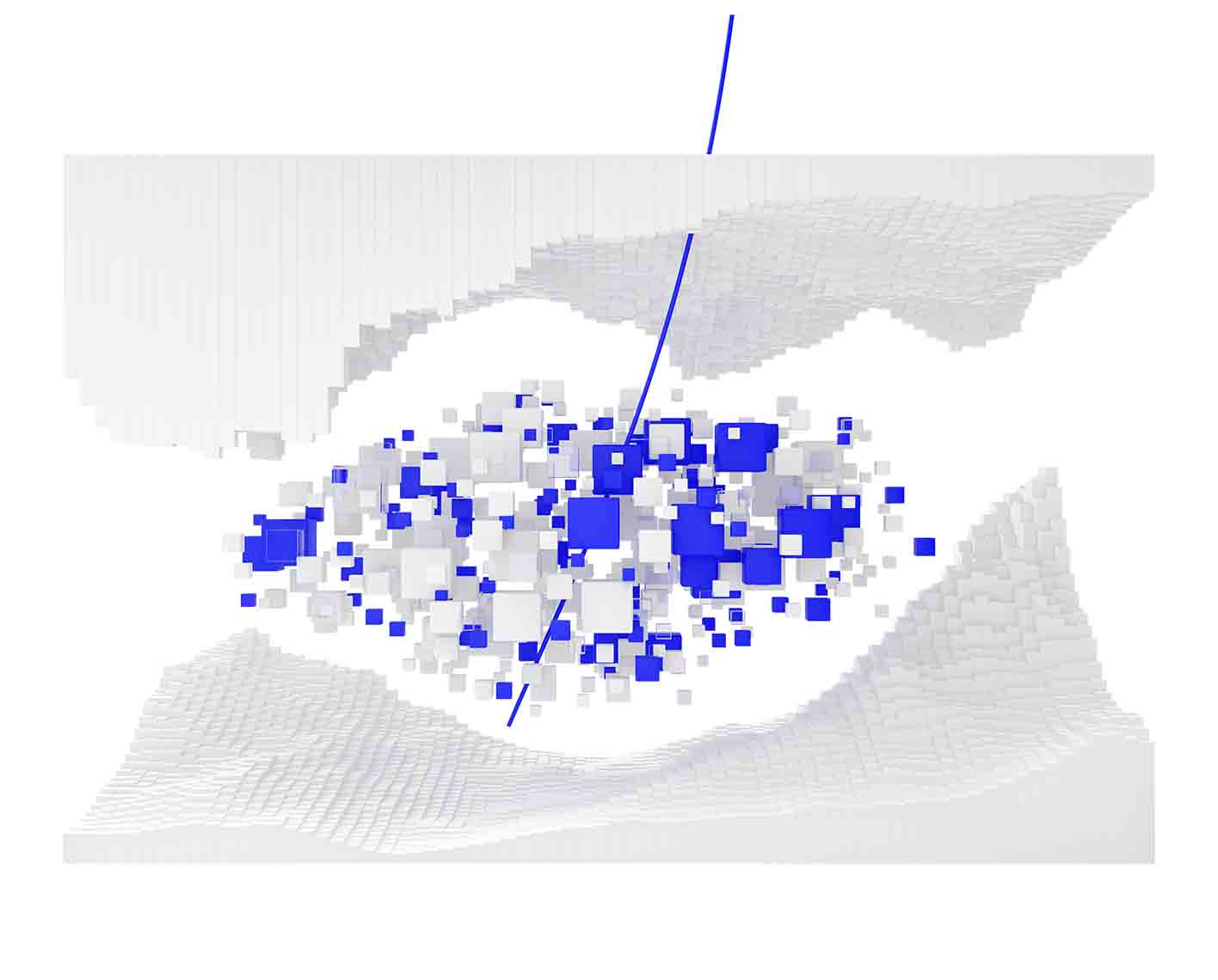 3D representation of geothermal reservoir characterization