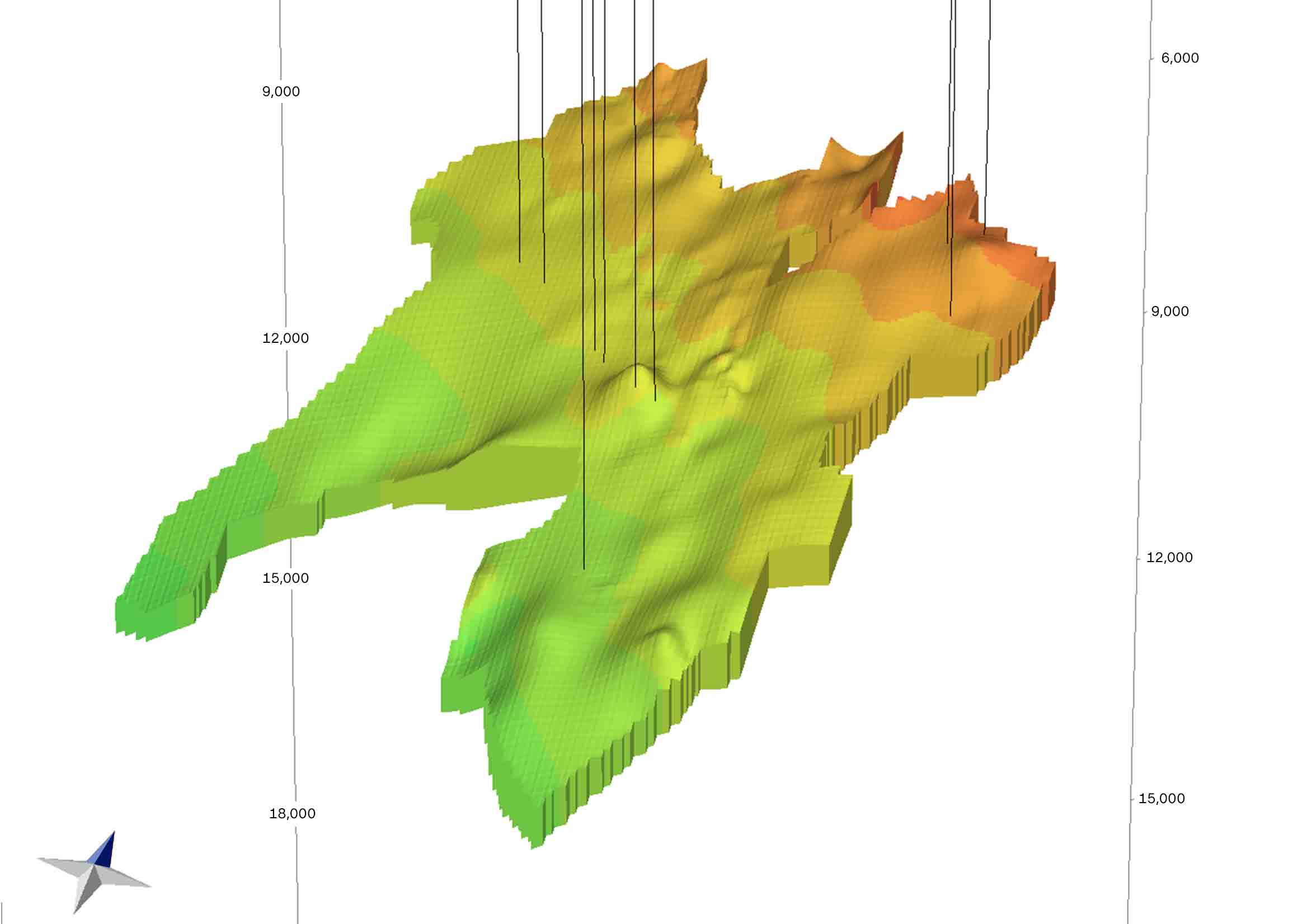 Lithium brine basin model